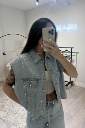 Chaleco crystal blue