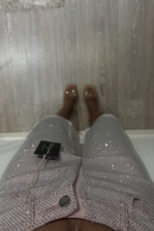 Bermuda larga crystal pink