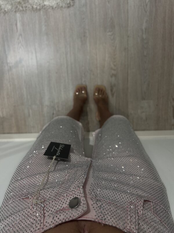 Bermuda larga crystal pink