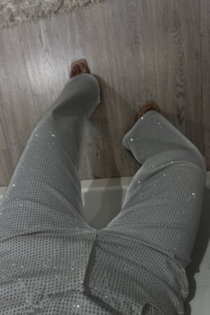 Jeans crystal white