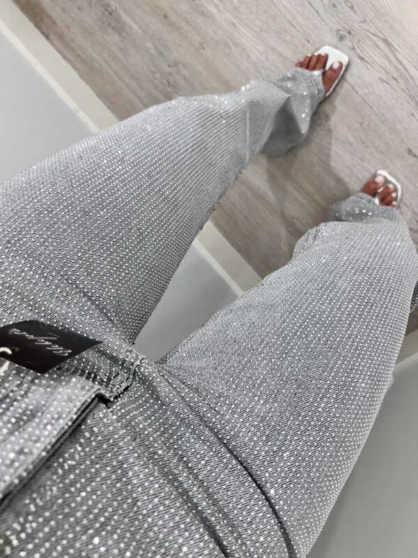 Jeans crystal grey