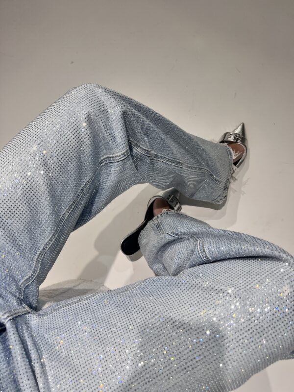 Jeans crystal blue