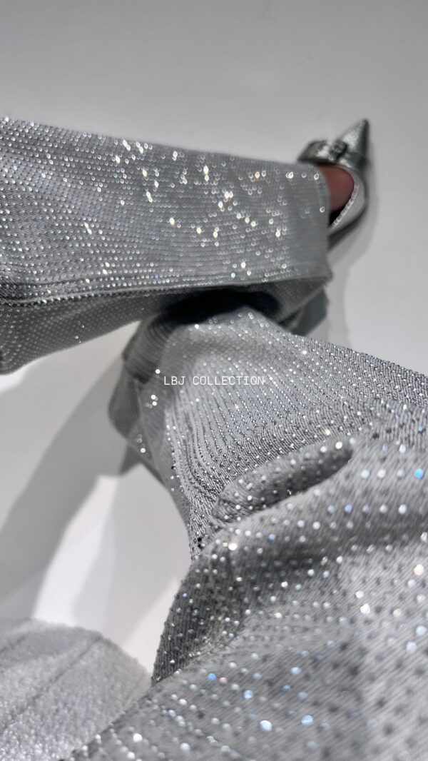 Jeans crystal grey